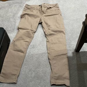 DoorDash skinny light brown jeans size 12, extremely stretchy wonderful pants